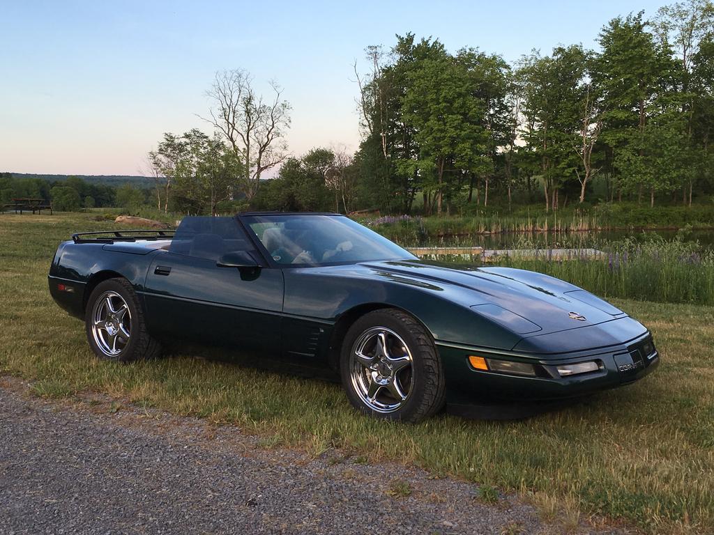 FS (For Sale) 1994 Green 383-Lingenfelter Corvette Convertible in NY ...