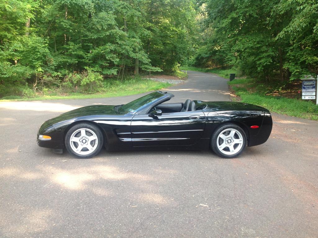 FS (For Sale) 1998 Black Corvette Convertible in PA - $16,999 ...